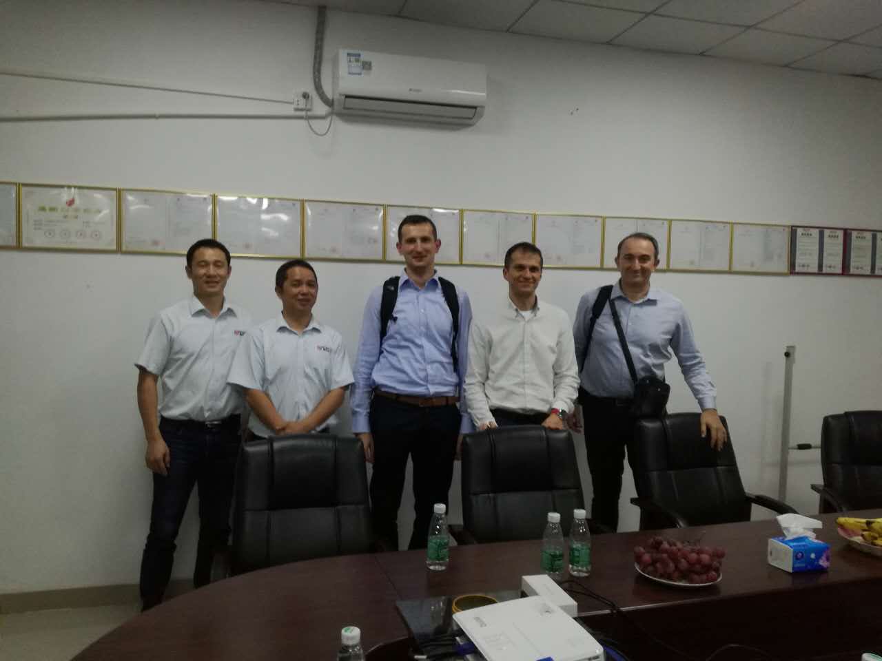 C&K world-wide quality director (Left One) visited Zen-Tech.jpg